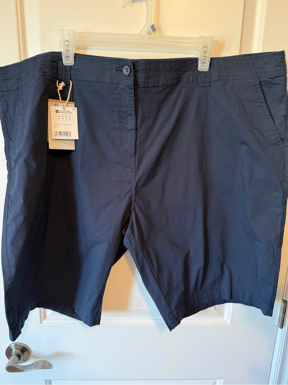 NWT Mountain Warehouse Coast Stretch Shorts Navy Blue Size US 22